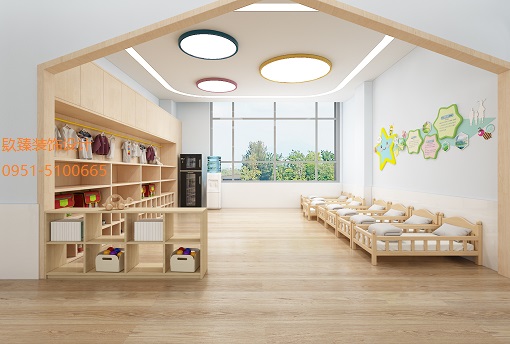 固原培華幼兒(ér)園設計裝修效果圖方案|固原幼兒(ér)園設計裝修公司