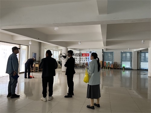 固原裝修公司|固原融彙辦公樓裝修設計項目現場(chǎng)勘察